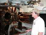 Tom in torpedo room